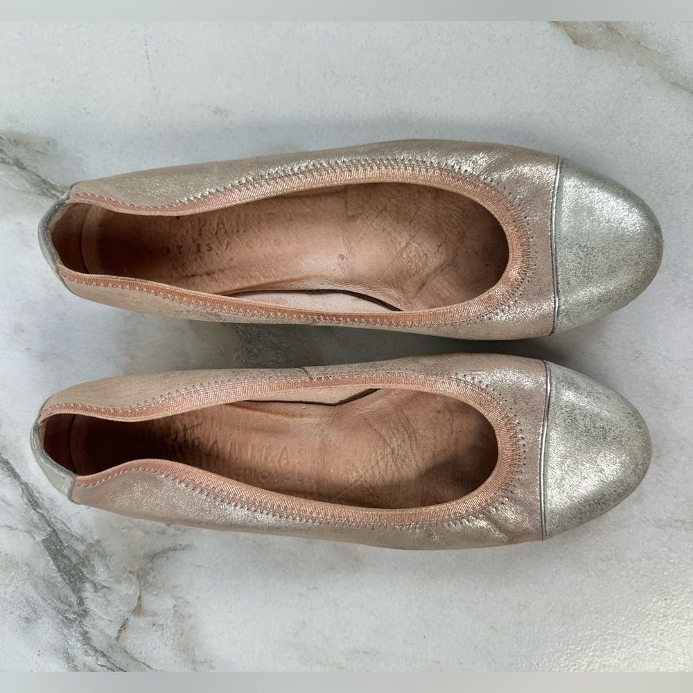 Hispanitas Made in Spain Ballerina Slip On Pumps Ballet Flats, 37(EU) 6.5(US)